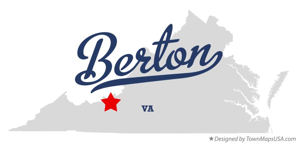Map of Berton Virginia VA