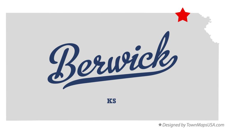 Map of Berwick Kansas KS