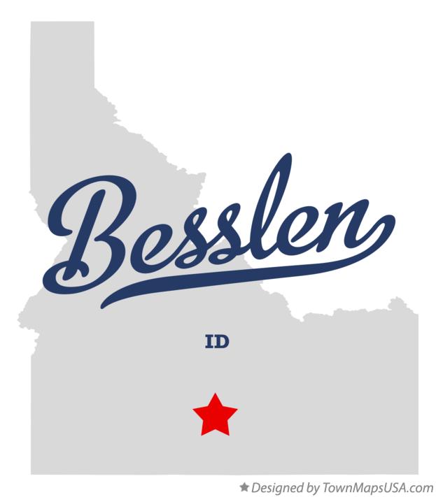 Map of Besslen Idaho ID