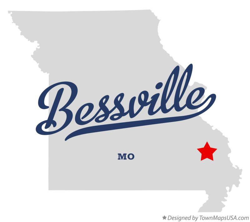Map of Bessville Missouri MO