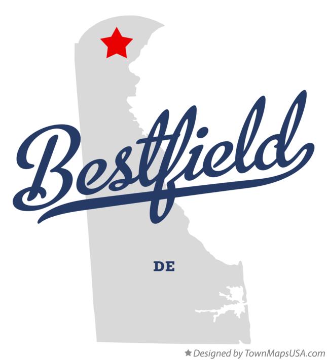 Map of Bestfield Delaware DE