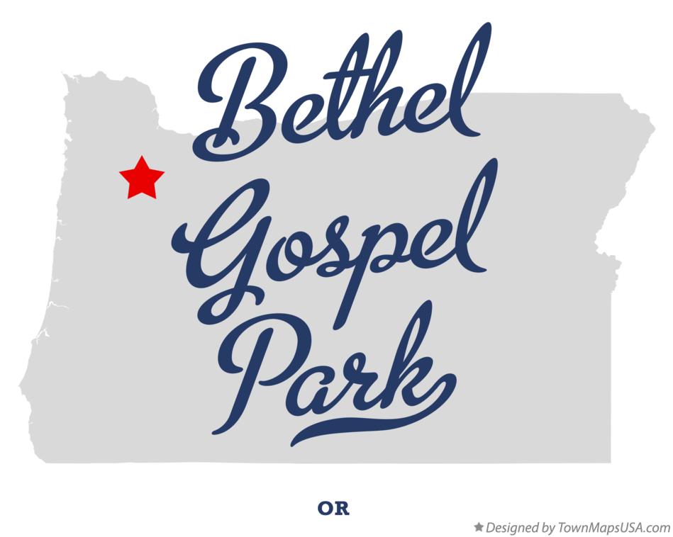Map of Bethel Gospel Park Oregon OR