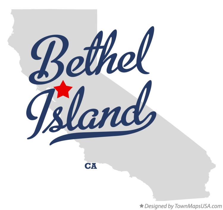 Map of Bethel Island California CA
