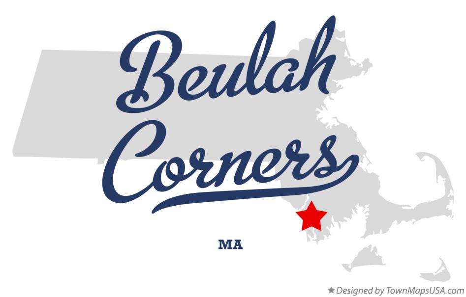 Map of Beulah Corners Massachusetts MA