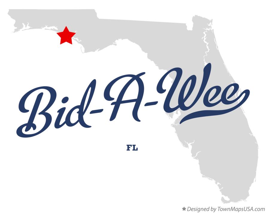 Map of Bid-A-Wee Florida FL