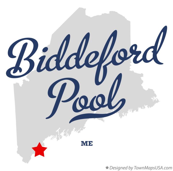 Map of Biddeford Pool Maine ME