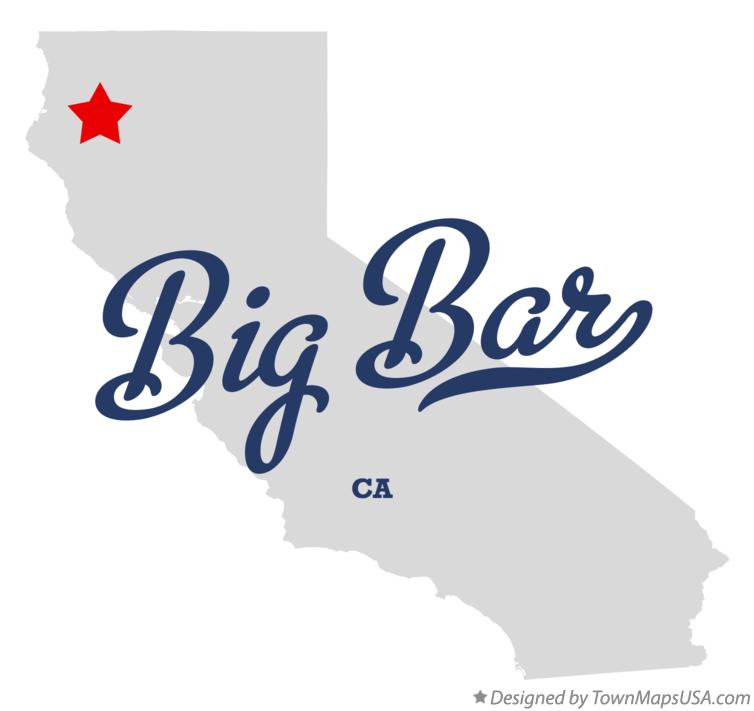 Map of Big Bar California CA