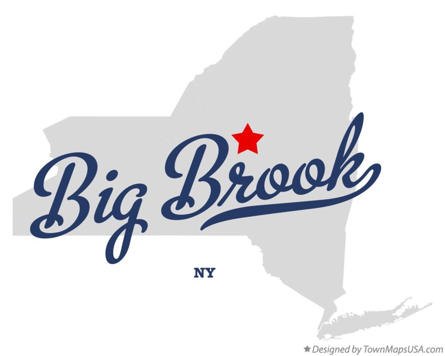 Map of Big Brook New York NY
