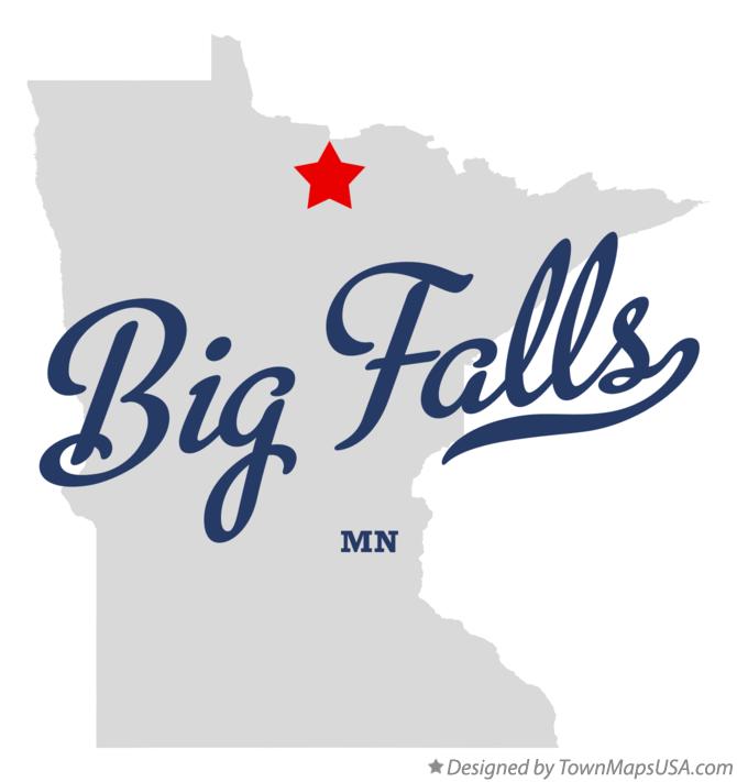 Map of Big Falls Minnesota MN