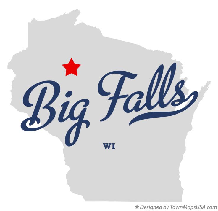 Map of Big Falls Wisconsin WI