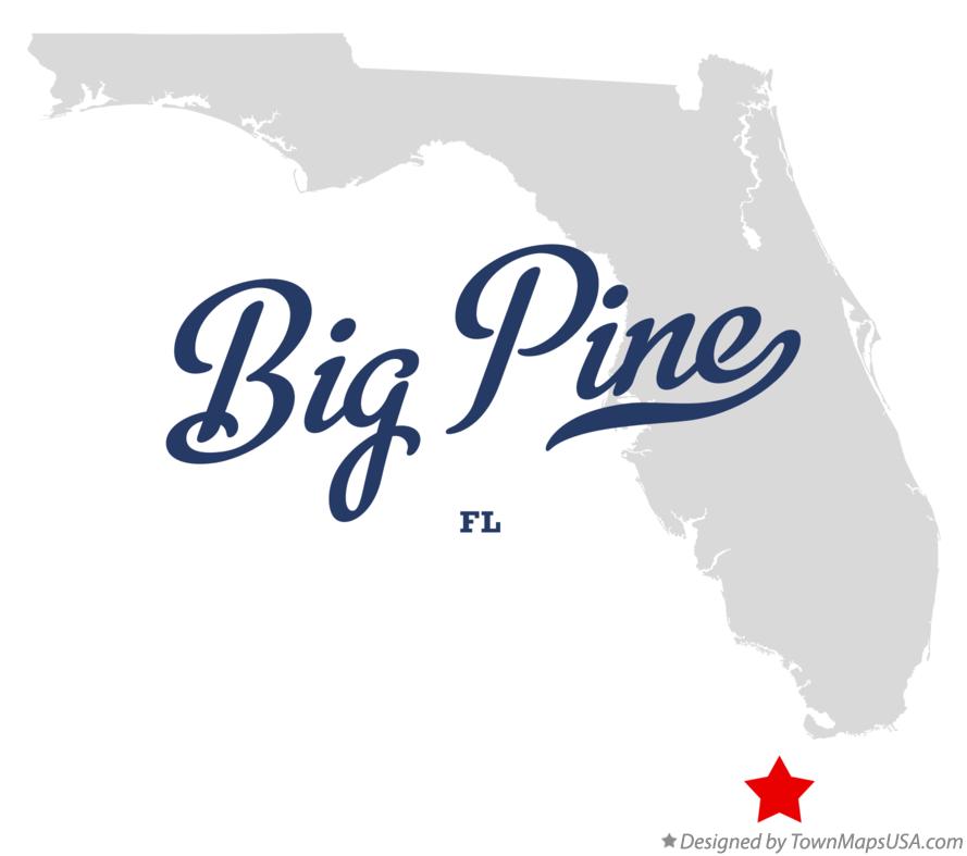 Map of Big Pine Florida FL