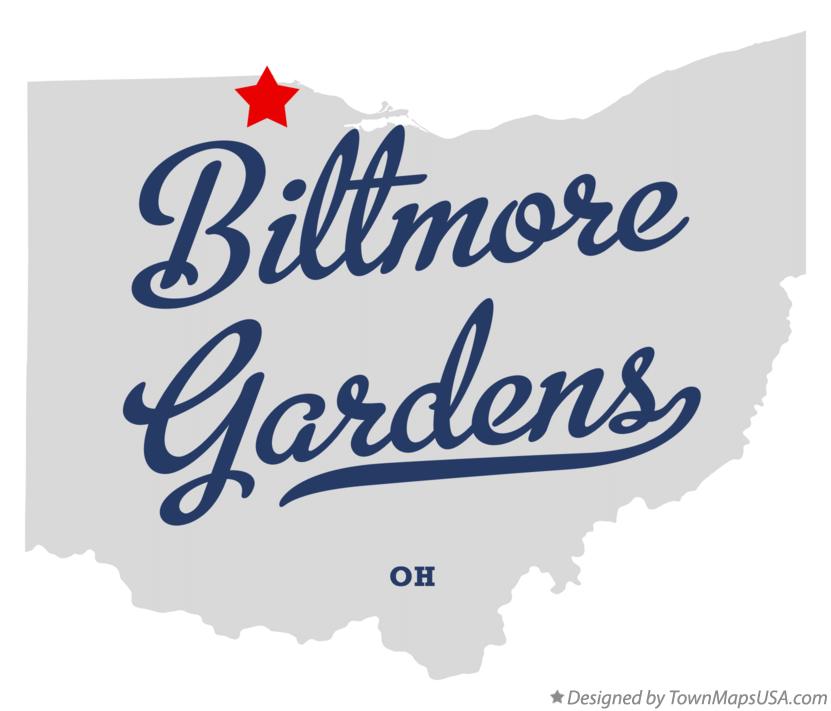 Map of Biltmore Gardens Ohio OH