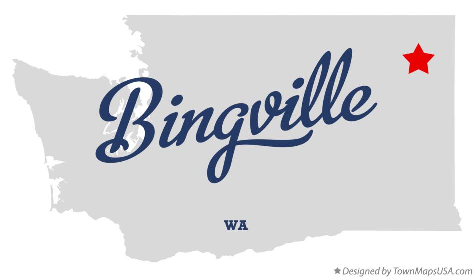 Map of Bingville Washington WA