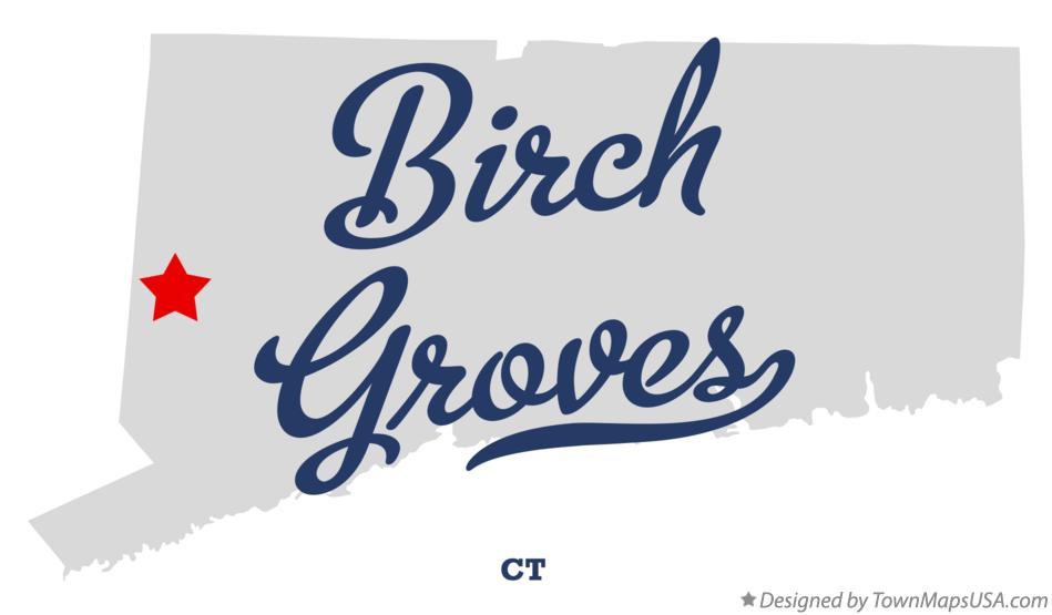 Map of Birch Groves Connecticut CT