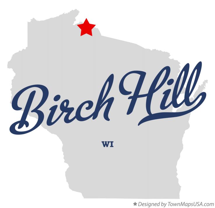 Map of Birch Hill Wisconsin WI