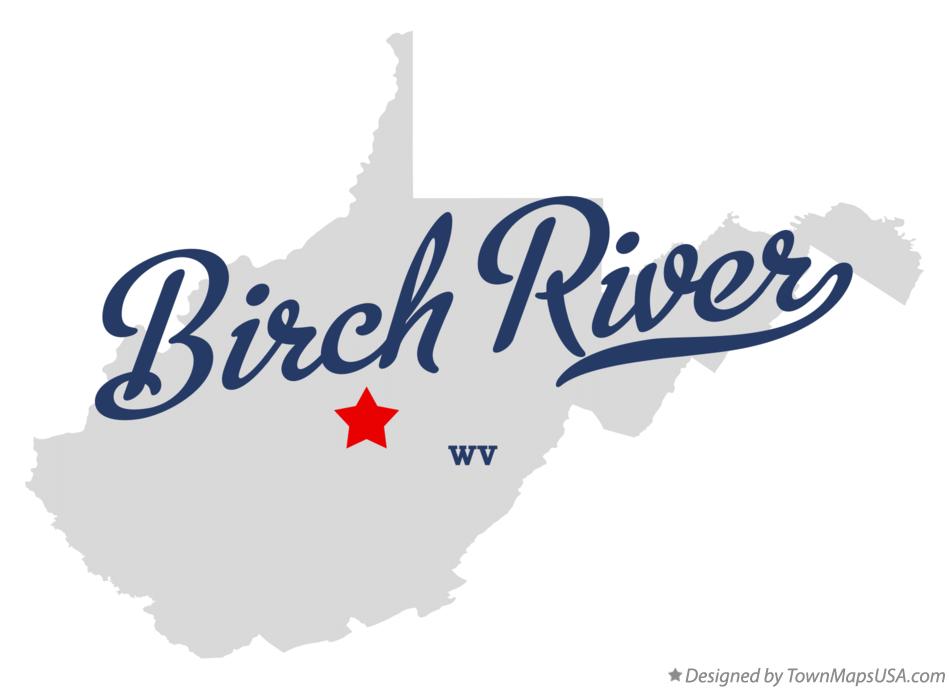 Map of Birch River West Virginia WV