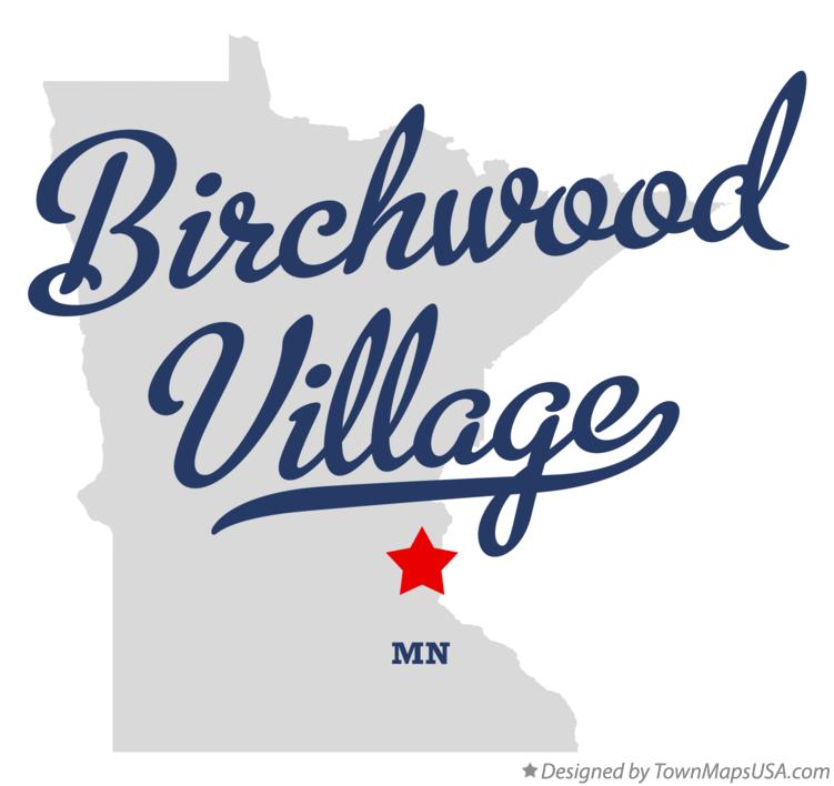 Map of Birchwood Village Minnesota MN