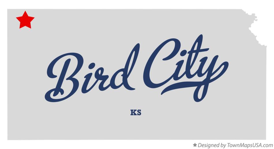 Map of Bird City Kansas KS