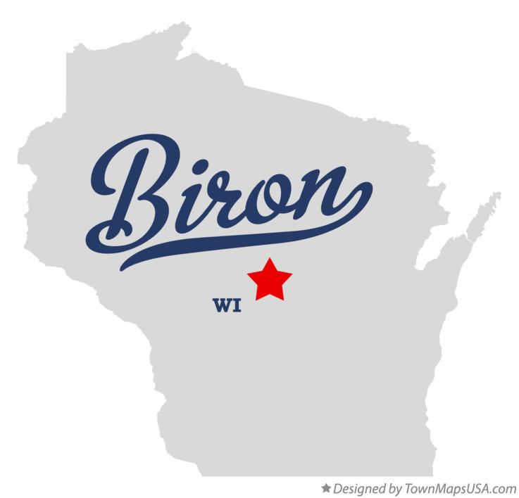 Map of Biron Wisconsin WI