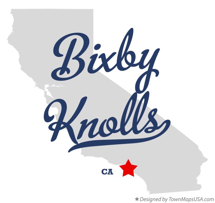 Map of Bixby Knolls California CA