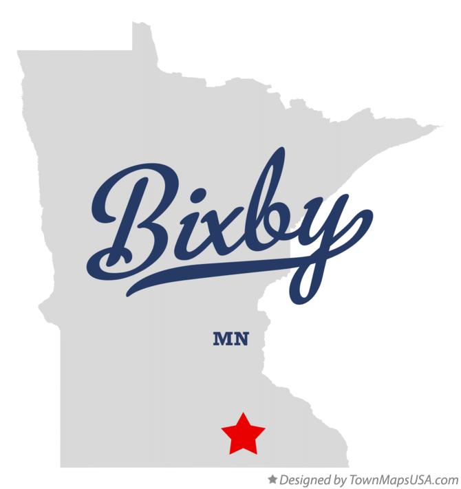 Map of Bixby Minnesota MN