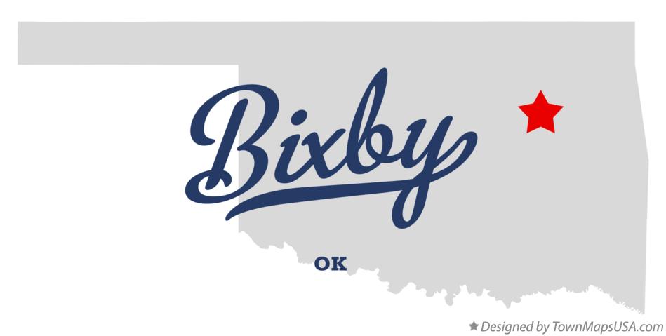 Map of Bixby Oklahoma OK