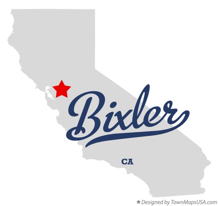 Map of Bixler California CA
