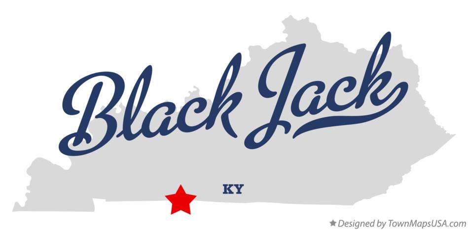 Map of Black Jack Kentucky KY