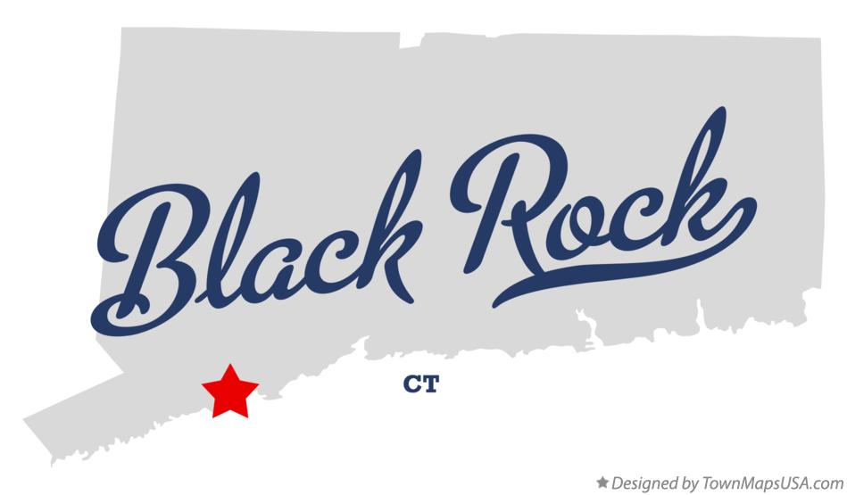 Map of Black Rock Connecticut CT