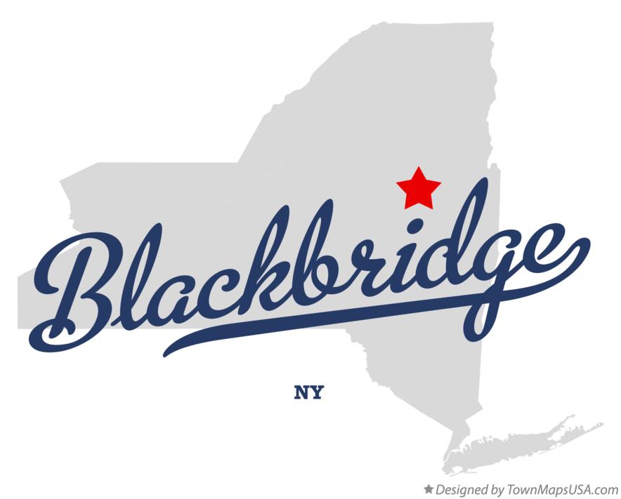 Map of Blackbridge New York NY