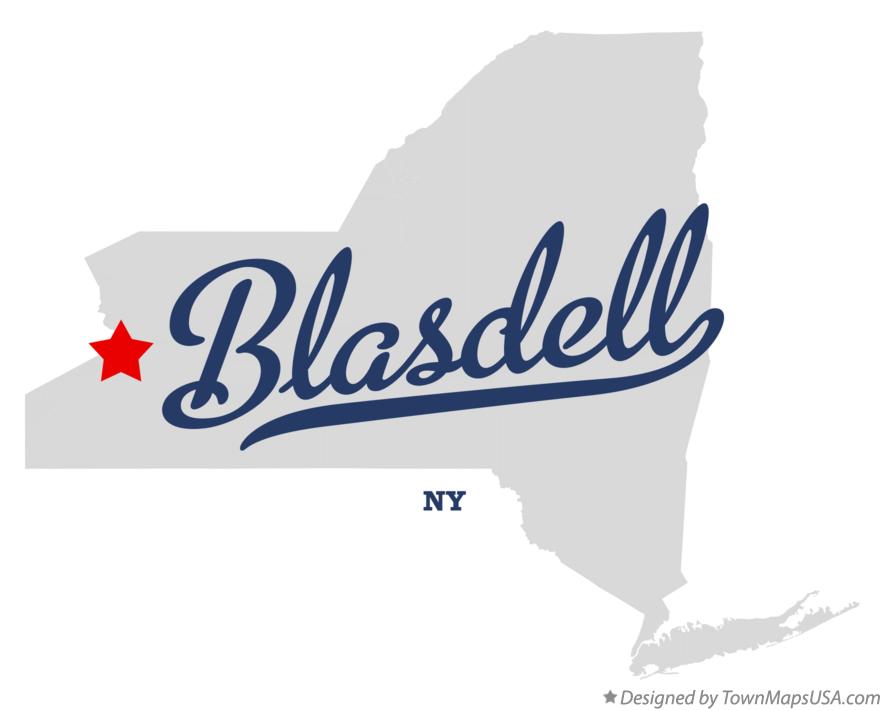 Map of Blasdell New York NY