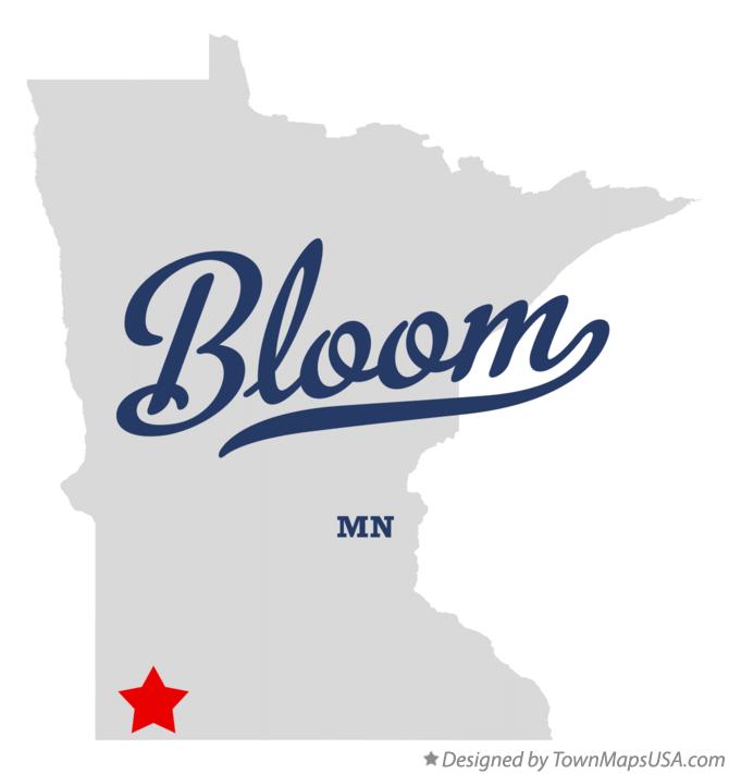 Map of Bloom Minnesota MN