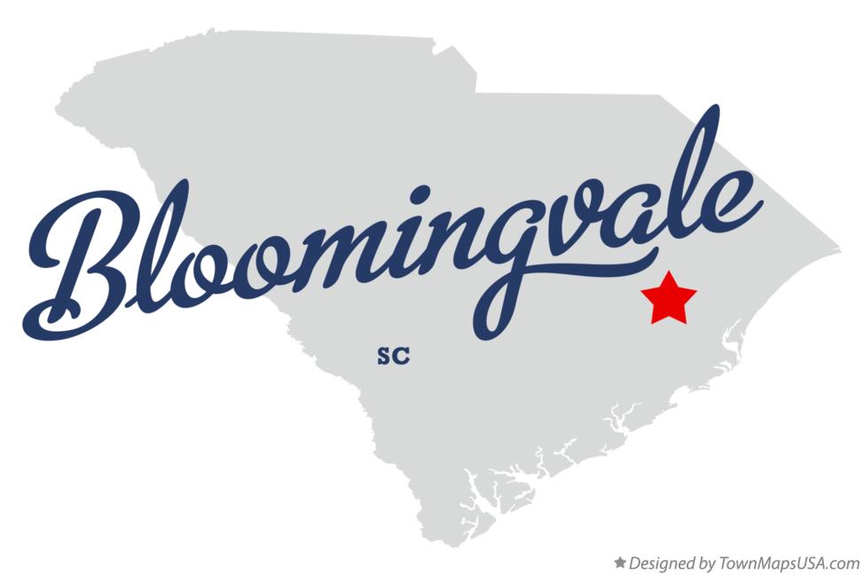 Map of Bloomingvale South Carolina SC