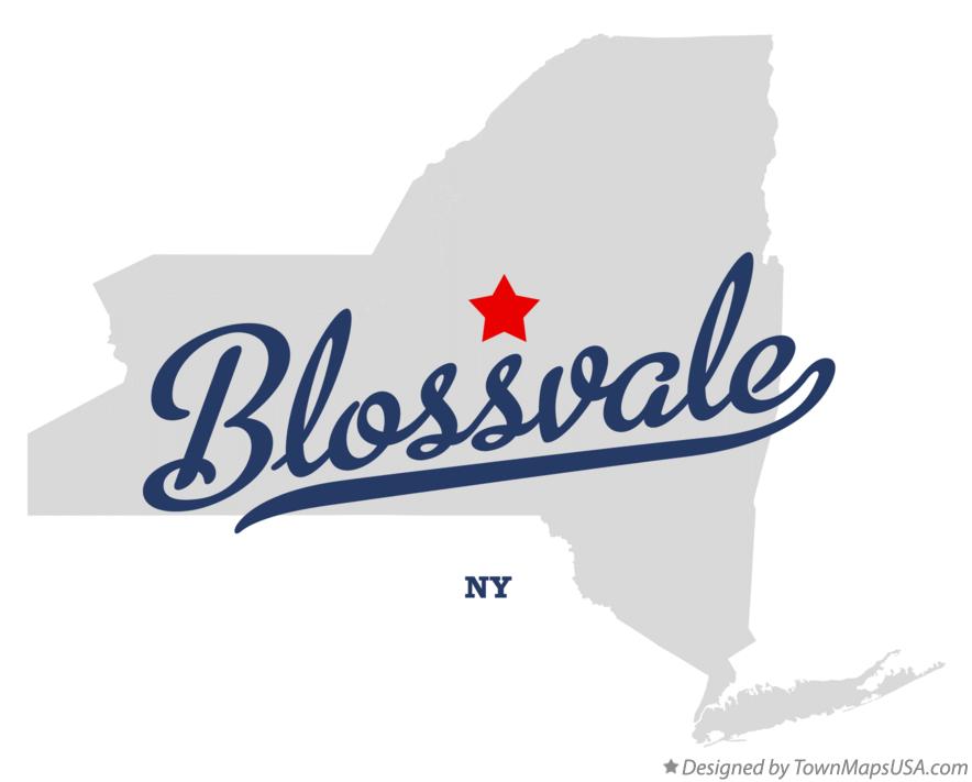 Map of Blossvale New York NY