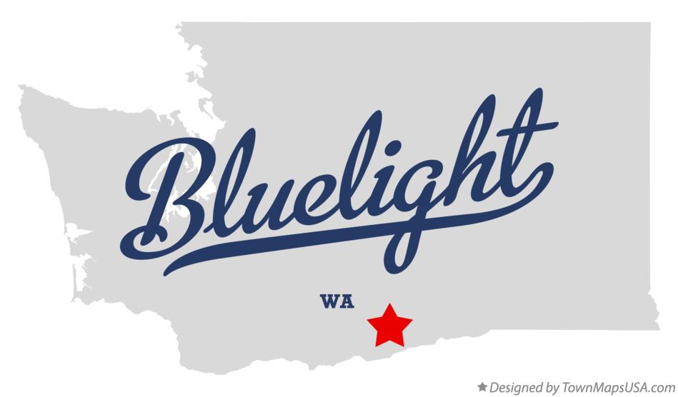 Map of Bluelight Washington WA