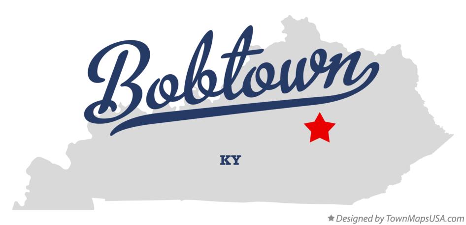 Map of Bobtown Kentucky KY