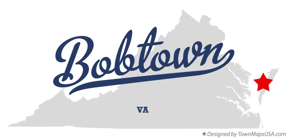 Map of Bobtown Virginia VA