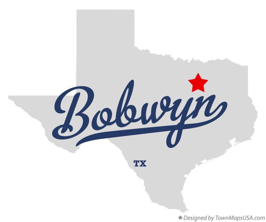 Map of Bobwyn Texas TX
