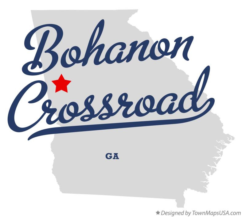 Map of Bohanon Crossroad Georgia GA