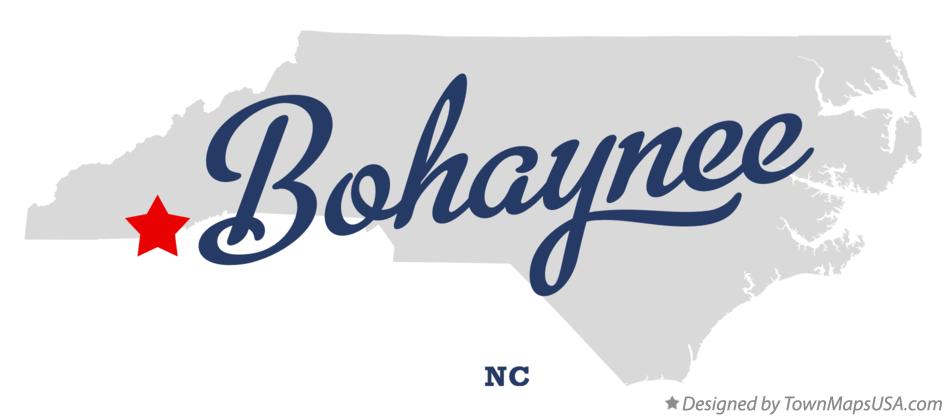 Map of Bohaynee North Carolina NC