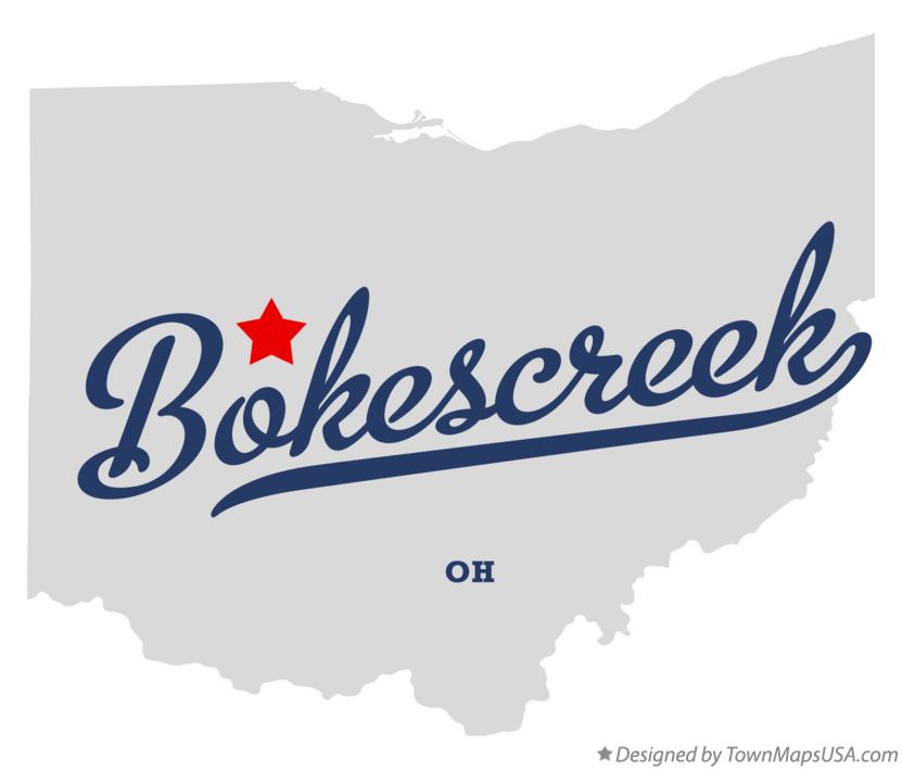 Map of Bokescreek Ohio OH