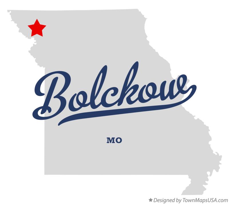 Map of Bolckow Missouri MO