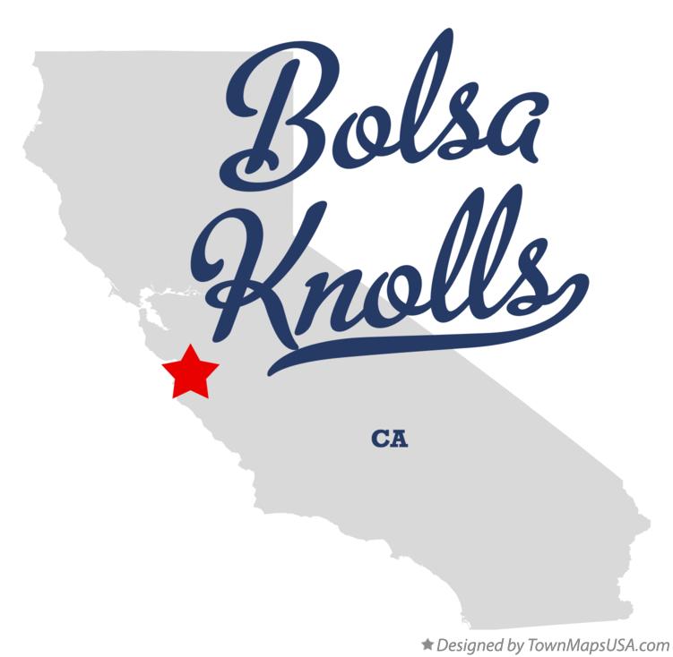 Map of Bolsa Knolls California CA
