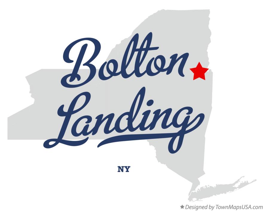 Map of Bolton Landing New York NY