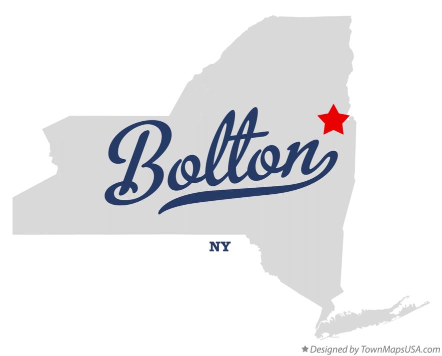 Map of Bolton New York NY