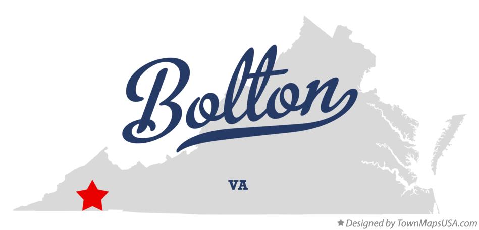 Map of Bolton Virginia VA