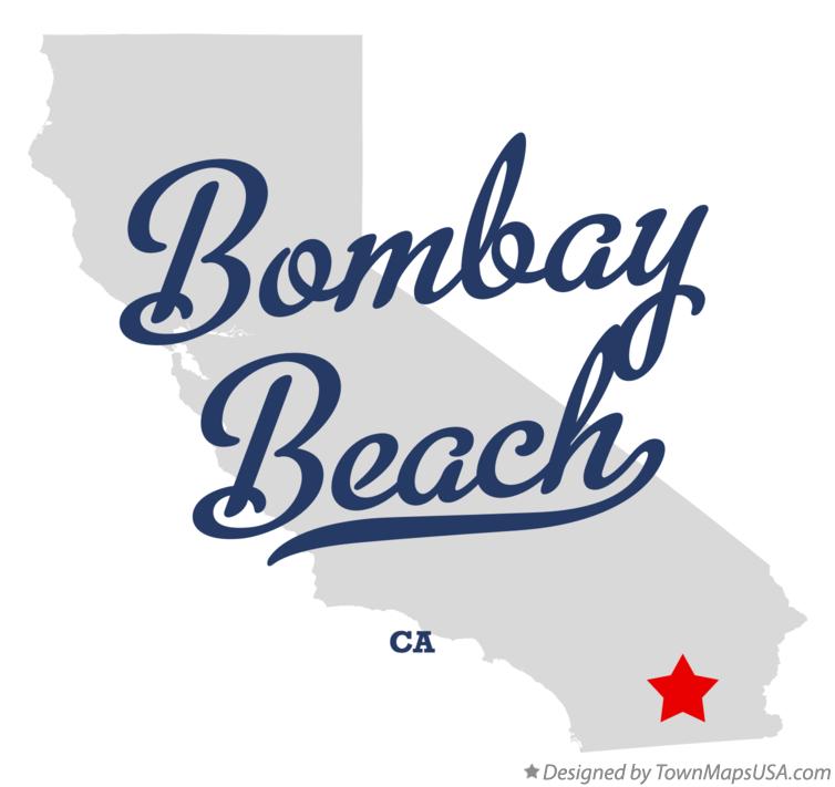 Map of Bombay Beach California CA