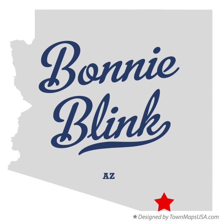 Map of Bonnie Blink Arizona AZ