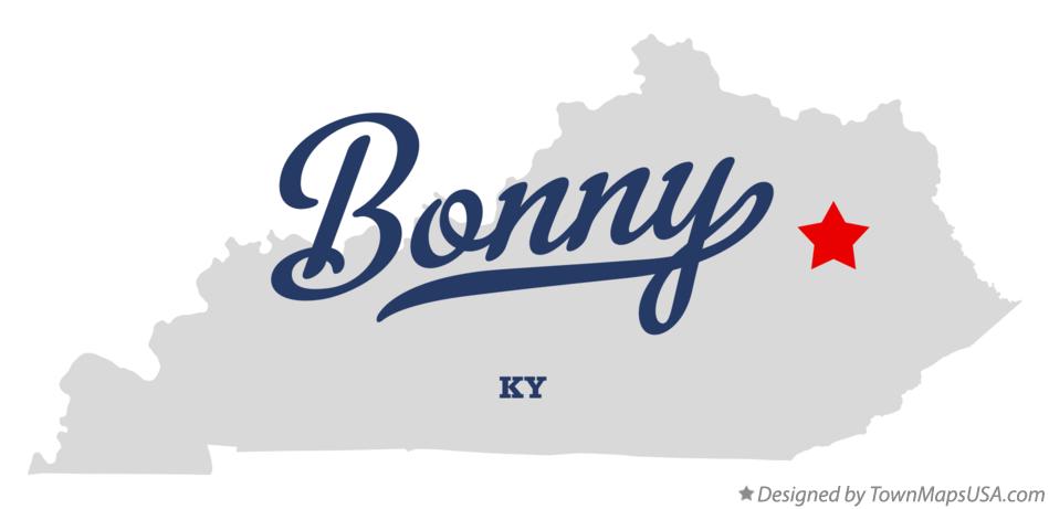 Map of Bonny Kentucky KY