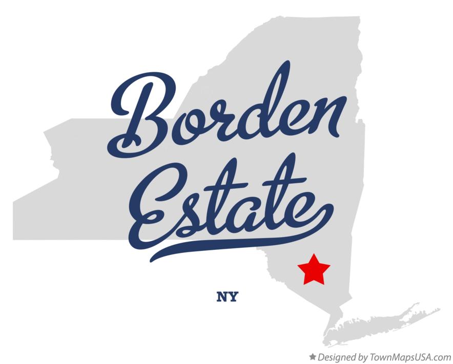 Map of Borden Estate New York NY